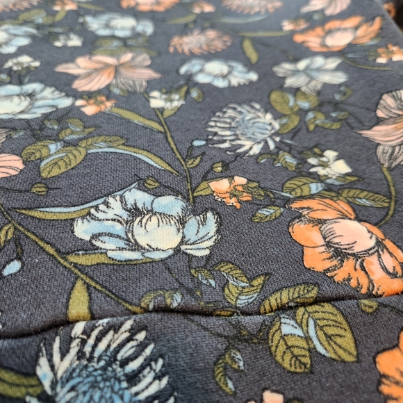 Zara Floral Longsleeve Sweater Minidress Size Small - Picture 7 of 7